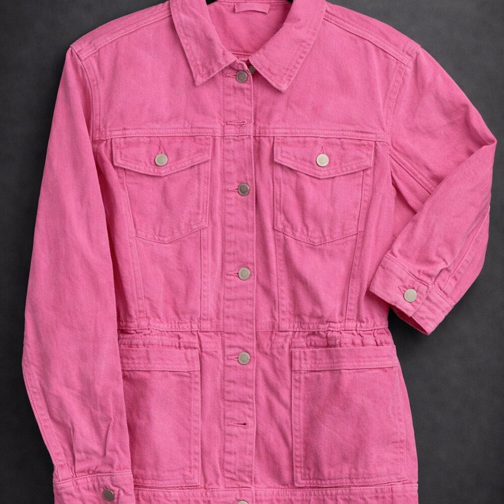 GAP Women's Pink Jean Jacket